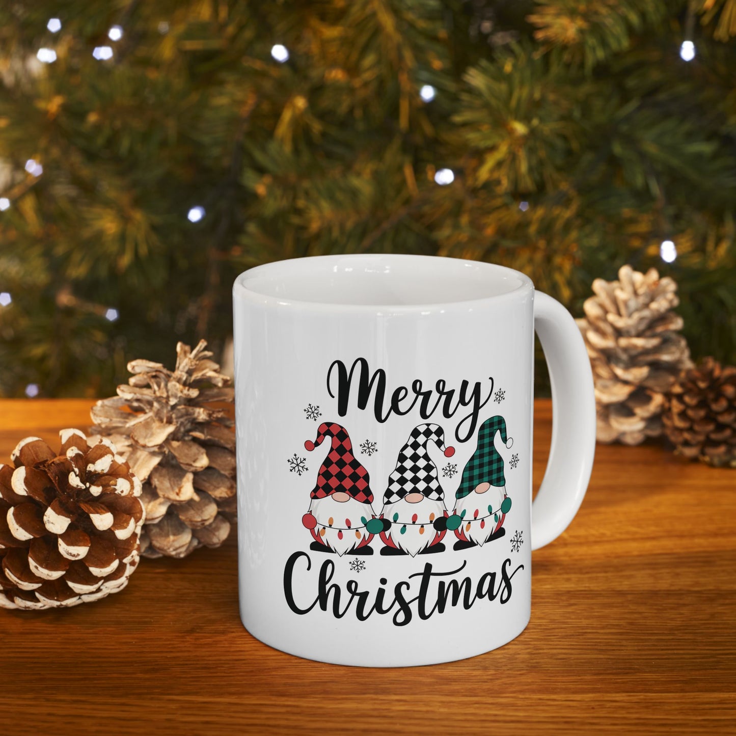 Mug Christmas Gnomes Ceramic Mug (11oz, 15oz)