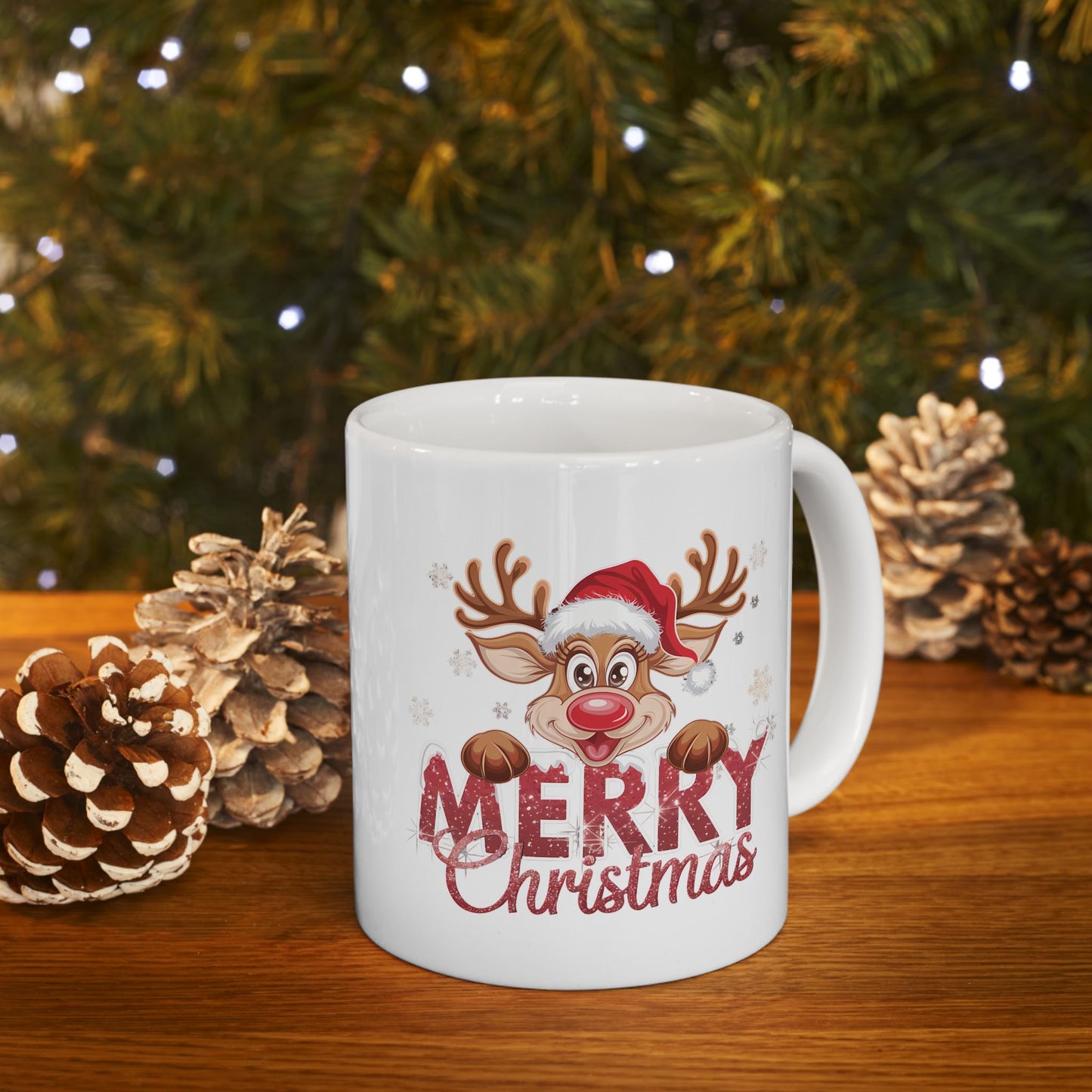 Christmas Reindeer Mug